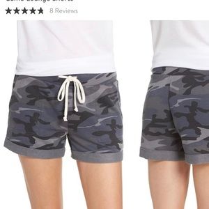Camo lounge shorts